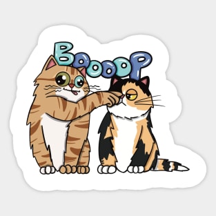 Cat Boop Sticker